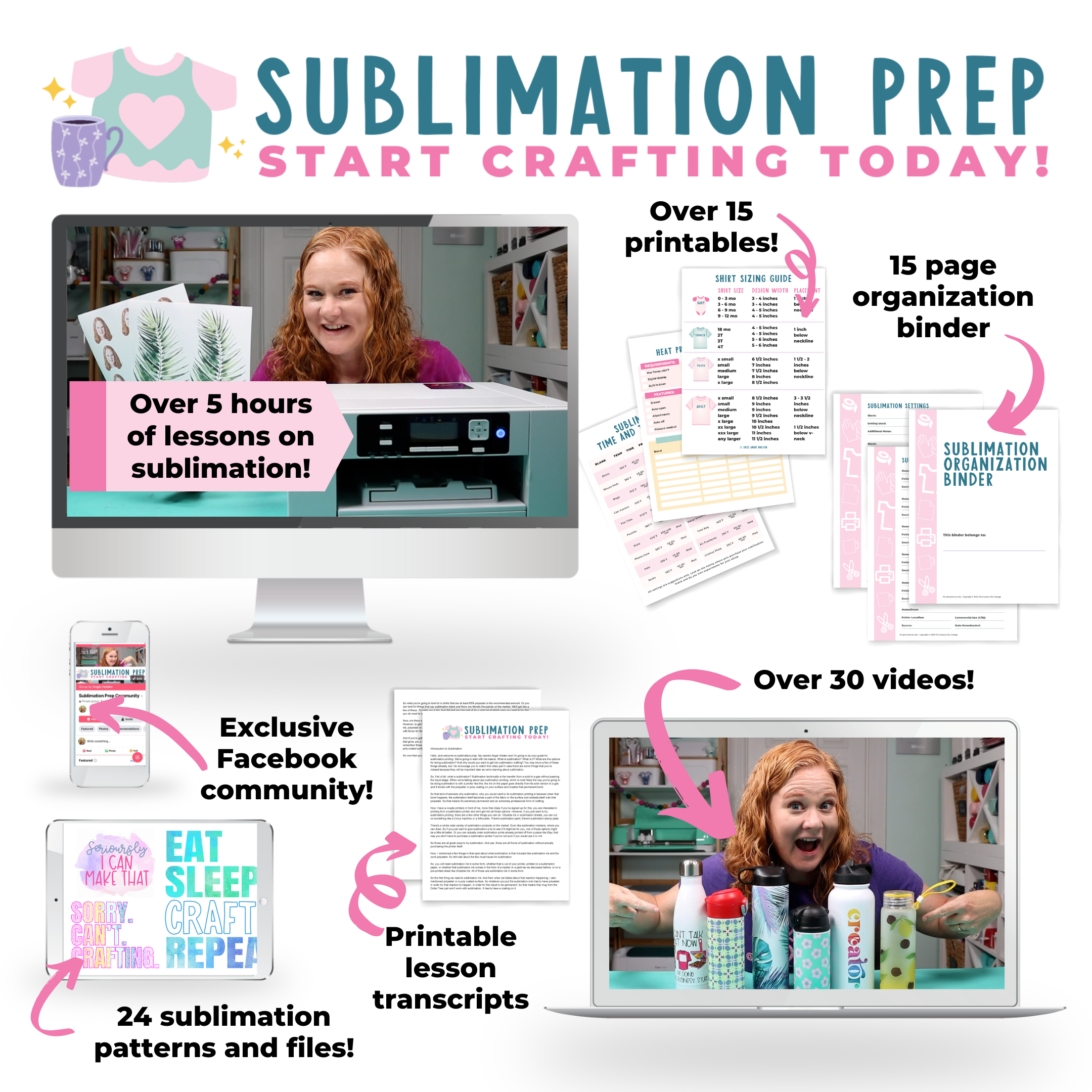 sublimation prep course angie holden