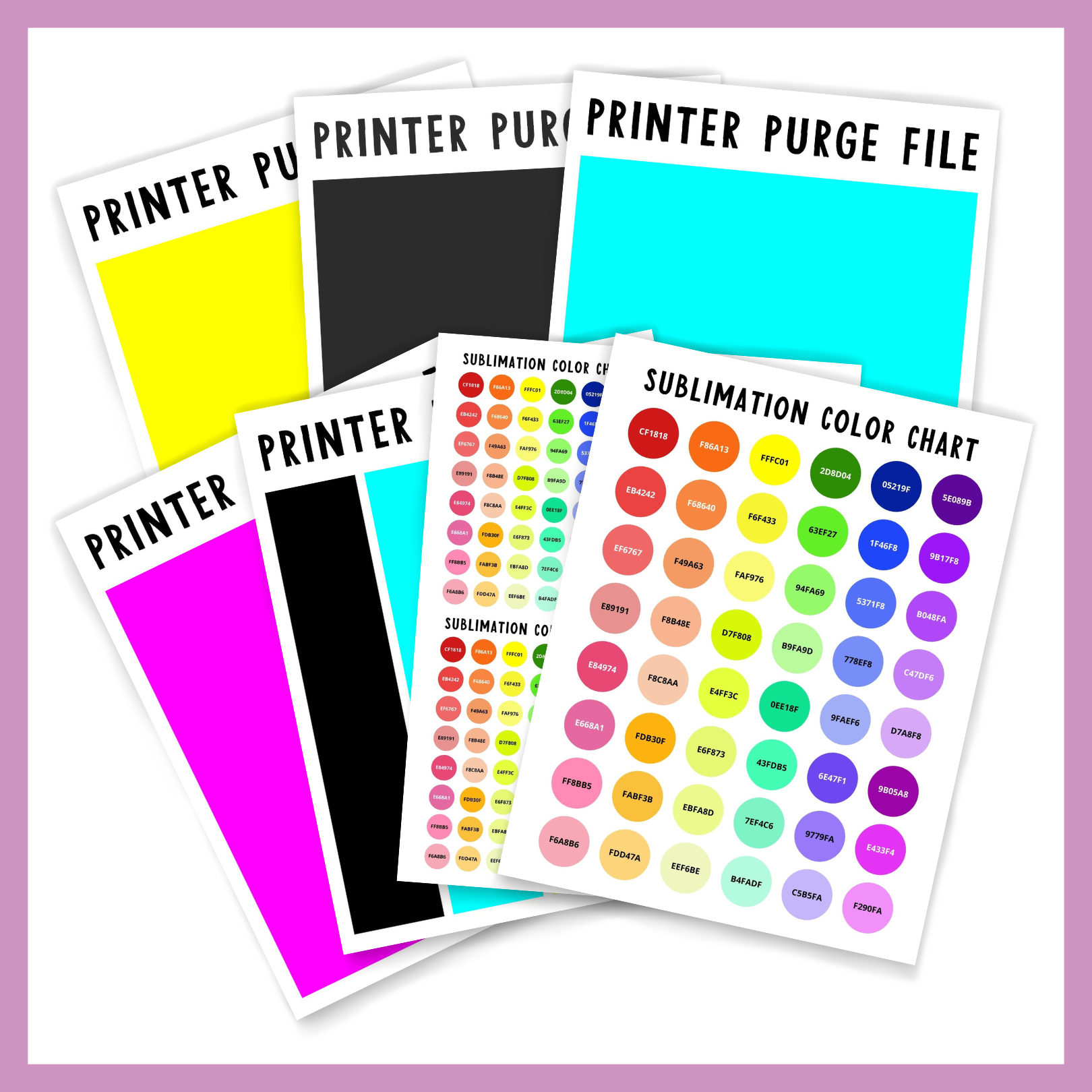 sublimation printer files