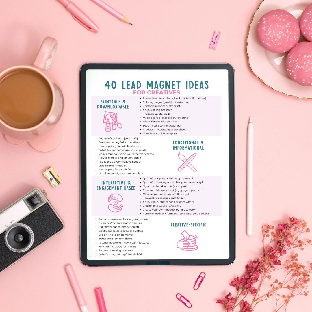 40 Lead Magnet Ideas
