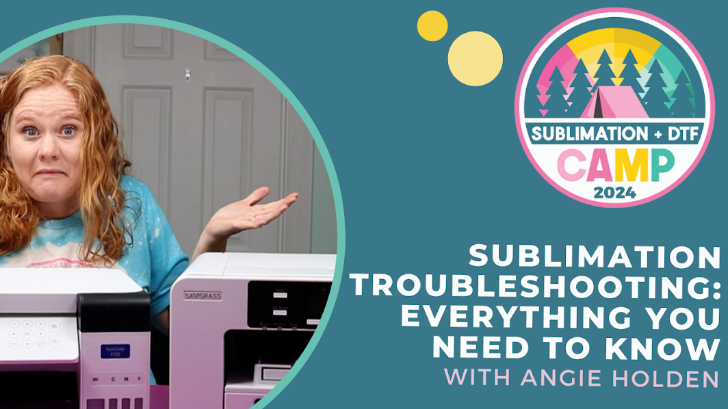 sublimation troubleshooting
